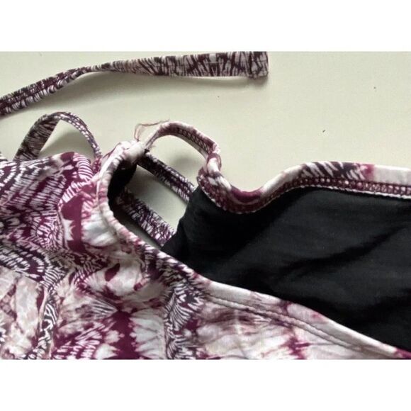 JOLYN GAVIN Kaleidoscope Print Adjustable Tie Back One Piece Swimsuit Size 26 - Picture 5 of 12